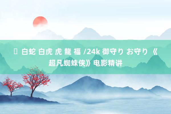 ✨白蛇 白虎 虎 龍 福 /24k 御守り お守り 《超凡蜘蛛侠》电影精讲